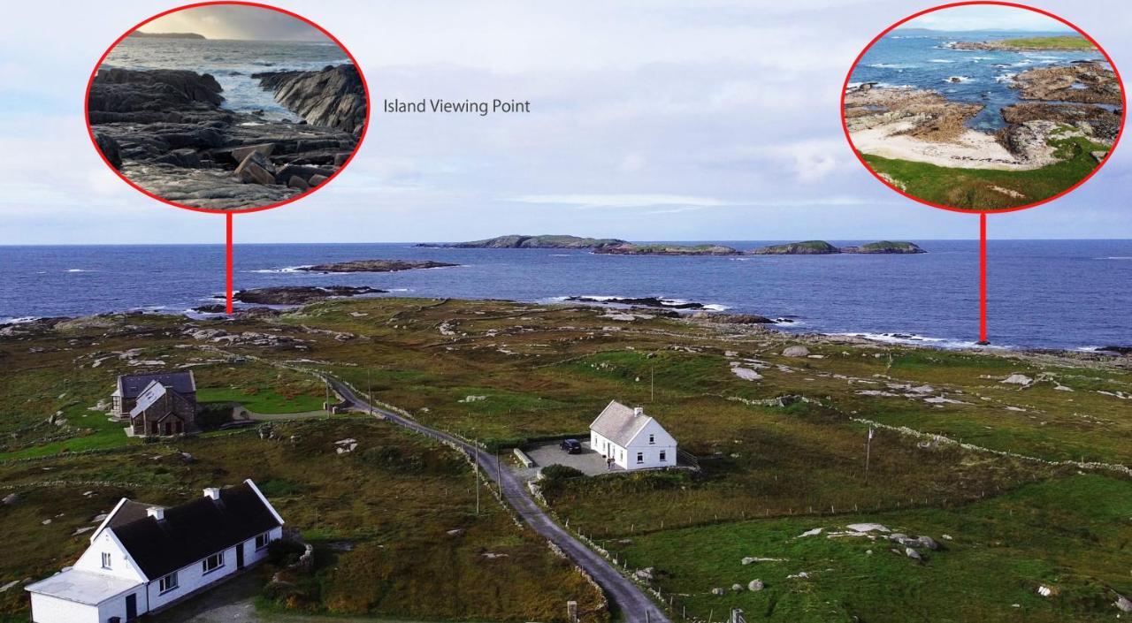 Lands End Cottage - Connemara Aughrus More ภายนอก รูปภาพ